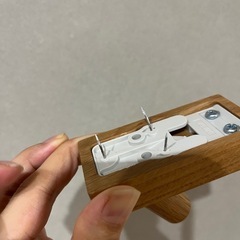 無印良品　壁につけられるフックの画像