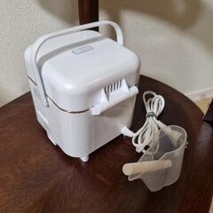 ツインバード 燕三条 フェイススチーマー 美顔器 イオン化スチーム コンパクト ミラー付 水道水OKの画像