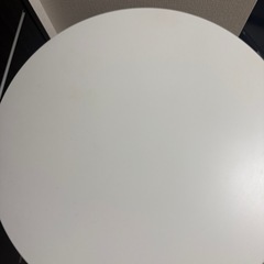 カフェテーブル【ホワイト
】の画像