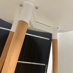 カフェテーブル【ホワイト
】の画像