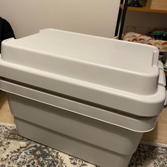 無印良品コンテナ（2台）の画像