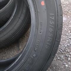 ダンロップ175/65R15中古バリ山4本　アクアスイフトフィットカローラ等の画像