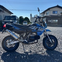 KAWASAKI KSR110 実働 キック一発の画像
