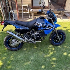KAWASAKI KSR110 実働 キック一発の画像