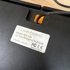 メカニカルキーボード usb対応の画像