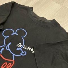 ユニクロ　ミッキーTシャツの画像