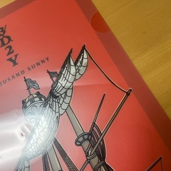 ONE PIECEクリアファイルの画像
