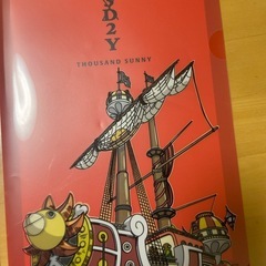 ONE PIECEクリアファイルの画像