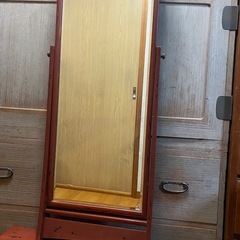 昭和の鏡台の画像