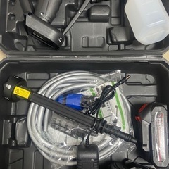 新品 高圧洗浄機 コードレス 充電式　8Mpa最大吐出圧力 20000mAh大容量の画像