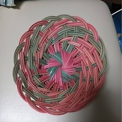 セブ島製 かご大小 大24センチ 小23.5の画像