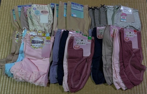 ショーツ60枚セット「M.L.LLサイズ」