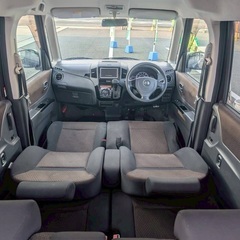 快適なターボ☆低走行9万キロ☆月々1万円〜分割払い可❗️ 車検2年付き！【名義変更代込み】大人気☆日産 ルークスハイウェイスター☆特別仕様車☆HDDナビ付き☆走行中DVD見れます☆両側電動スライドドア☆ドラレコ付き☆スマートキー☆フルオートエアコン☆社外アルミ！そのまま乗って帰れます❗️の画像