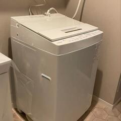 ②最新式2023年式◆別送設置使用頻度極少　ハイアール製全自動洗濯機　配送お手伝い可能の画像