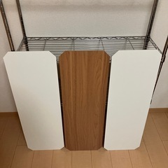 ニトリ　スチールラック　　板
3枚付の画像