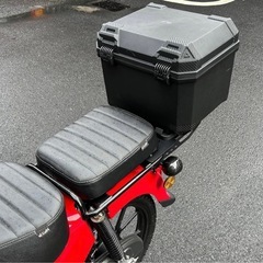 ホンダ クロスカブ 110 用 フラット延長キャリア スチール製/耐荷重30kgの画像