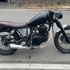 スズキ　グラストラッカー　ビッグボーイ　カフェレーサー　カスタムの画像