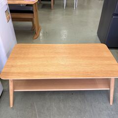 【リサイクルショップ ピカソ 小松原】🪵✨ナチュラル木目 ローテーブル【105cm × 55cm】✨🪵★5705★の画像