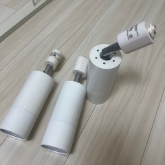 LOWYA レールライト　ホワイト　電球なしの画像