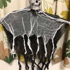 新品　超お得　ハロウィン4点セット　クモ　スケルトン　ゴーストの画像