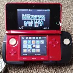 任天堂　3DS クリムゾンレッド　予備バッテリー2個付き　ドラクエセットの画像