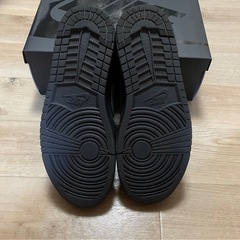 28cm トラヴィス スコット × ナイキ エアジョーダン1 ロー OG SP ブラックファントムの画像