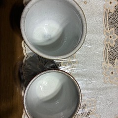 津軽塗り　夫婦湯呑み茶碗の画像