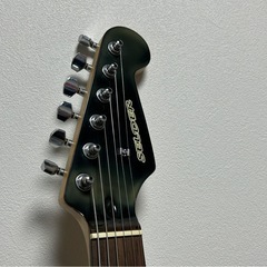 SELDERエレキギター ケース付 ブラック079の画像
