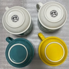 コップ４個セット　モズ　クリッパンの画像