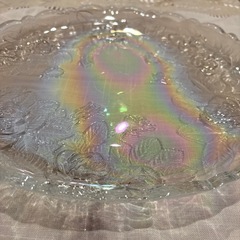 ガラスの大皿の画像