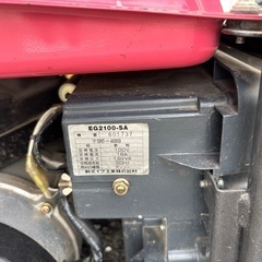 新ダイワ　発電機　EG2100の画像