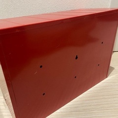 赤い　郵便ポストの画像