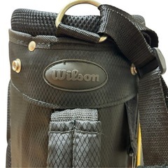 【激美品】大人気　スタンド式キャディバッグ　Wilson 軽量　アイアンカバー付　ゴルフの画像