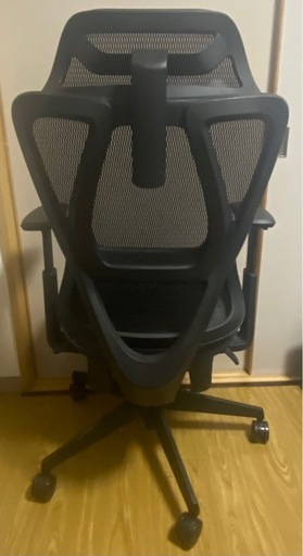 オフィスチェア　ニトリ　OC707 エラストマーメッシュ BK