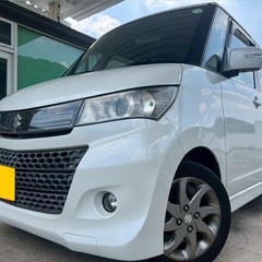 特別仕様車☆低走行9万キロ台！月々9千円〜分割払い可❗️ 車検2年付き！【名義変更代込み】大人気☆スズキ パレットSW☆ナビ付き☆走行中DVD見れれます☆ETC付き☆両側電動スライドドア☆ドラレコ☆スマートキー☆プッシュスタート☆フルオートエアコン☆純正アルミ☆そのまま乗って帰れます‼️の画像
