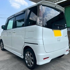 特別仕様車☆低走行9万キロ台！月々9千円〜分割払い可❗️ 車検2年付き！【名義変更代込み】大人気☆スズキ パレットSW☆ナビ付き☆走行中DVD見れれます☆ETC付き☆両側電動スライドドア☆ドラレコ☆スマートキー☆プッシュスタート☆フルオートエアコン☆純正アルミ☆そのまま乗って帰れます‼️の画像
