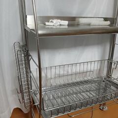 燕三条　キッキンラック　つっぱりタイプの画像