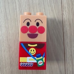 【美品】おおきな観覧車が大変身！ アンパンマンくるくる遊園地ブロックの画像