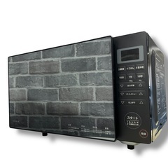 siroca　フラット 単機能 シロカ 電子レンジ ブラック SX-18D132 フラットテーブル 18L ヘルツフリー 湿度センサー 小型 一人暮らし の画像