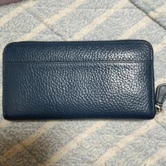COACH 長財布 エンボス レザー ジップ ホースキャリッジ 馬車の画像