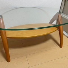 ガラステーブル 直接取りに来れる方のみの画像