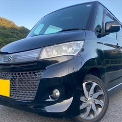 低走行7万キロ台！月々1万円〜分割払い可❗️ 車検2年付き！【名義変更代込み】大人気☆スズキ パレットSW☆Bluetoothナビ付き☆走行中DVD見れます☆電動スライドドア☆ドラレコ☆スマートキー☆フルオートエアコン☆純正アルミ☆そのまま乗って帰れます‼️の画像