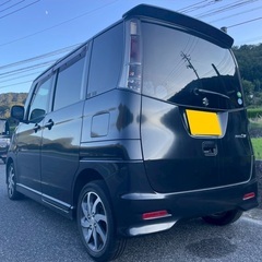 低走行7万キロ台！月々1万円〜分割払い可❗️ 車検2年付き！【名義変更代込み】大人気☆スズキ パレットSW☆Bluetoothナビ付き☆走行中DVD見れます☆電動スライドドア☆ドラレコ☆スマートキー☆フルオートエアコン☆純正アルミ☆そのまま乗って帰れます‼️の画像