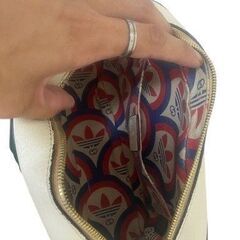 GUCCI adidas グッチ アディダス コラボショルダーバッグ の画像