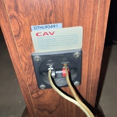 CAVスピーカーの画像