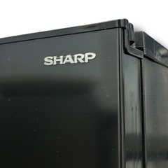 SHARP シャープ 2ドア冷蔵庫 SJ-15E2-B ブラック 2023年製 つけかえどっちもドア  152Lの画像