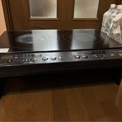 IHクッキングヒーター 2口 タッチパネル
の画像