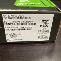 【4画面出力】ASUS NVIDIA GeForce GT730 2GBの画像