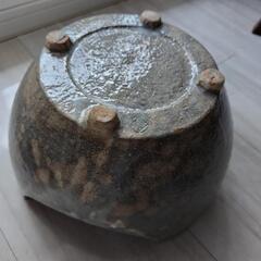 萩焼の風炉と野々田式電熱器の画像