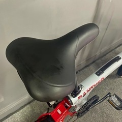 16インチ 軽量アルミPANTHER 三折りたたみ自転車 シングルスピードの画像